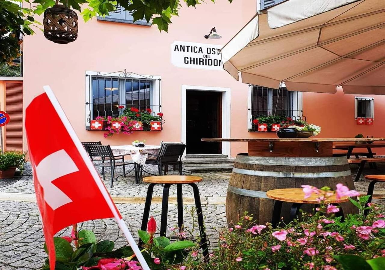 Antica Osteria Ghiridone Otel Palagnedra Dış mekan fotoğraf